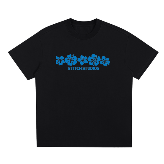 BLUE FLOWER SHIRT