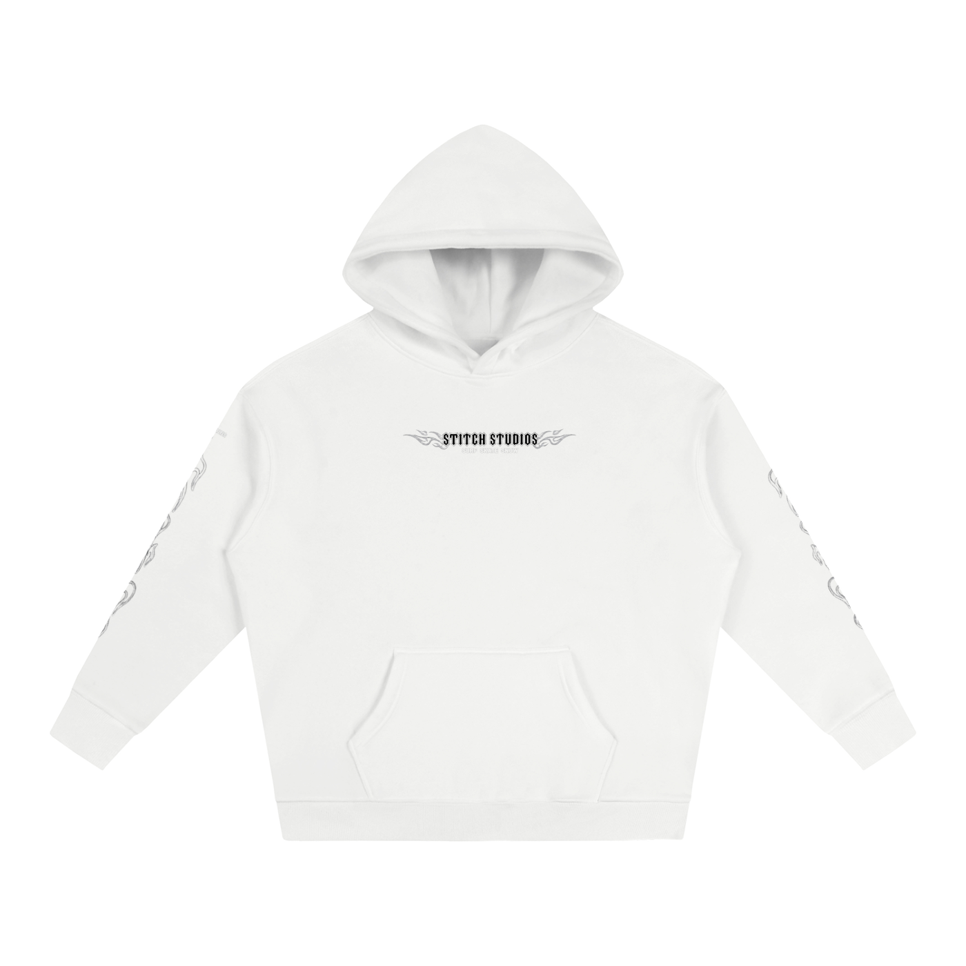 Red Flame Surfer Hoodie