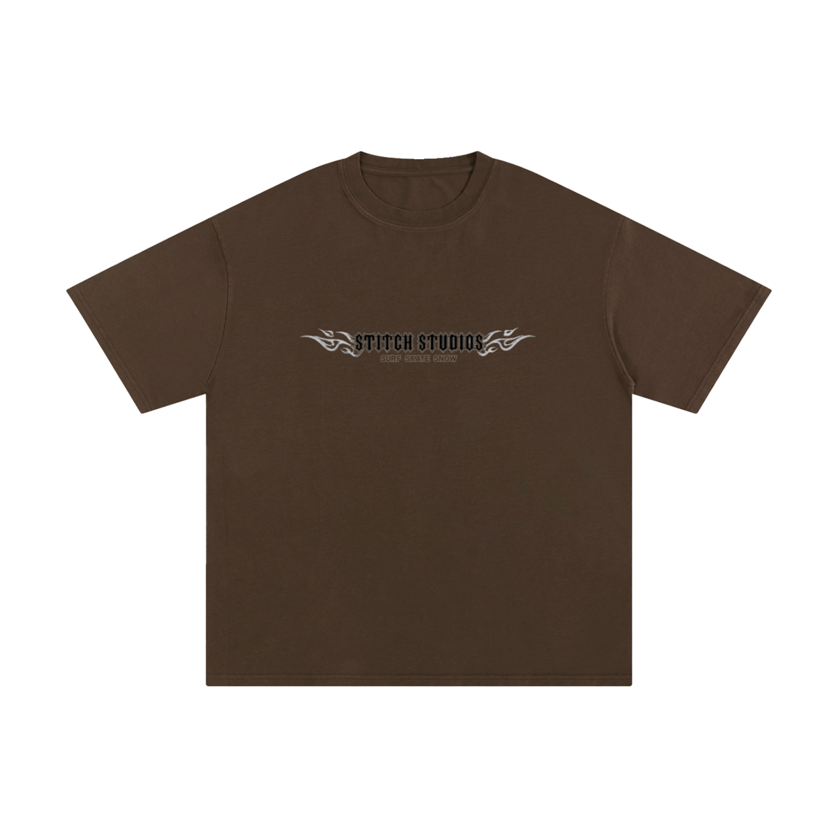 Surf Skate Snow Flame Tee Shirt