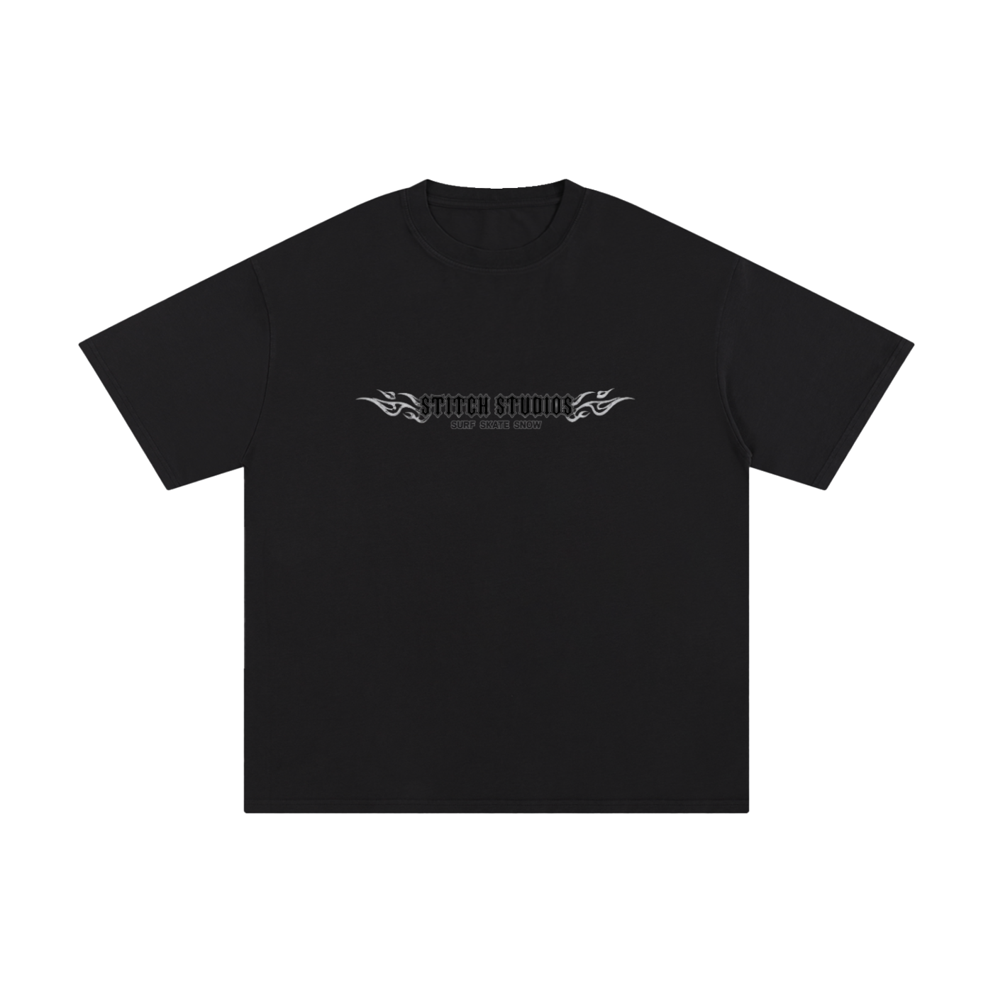Surf Skate Snow Flame Tee Shirt