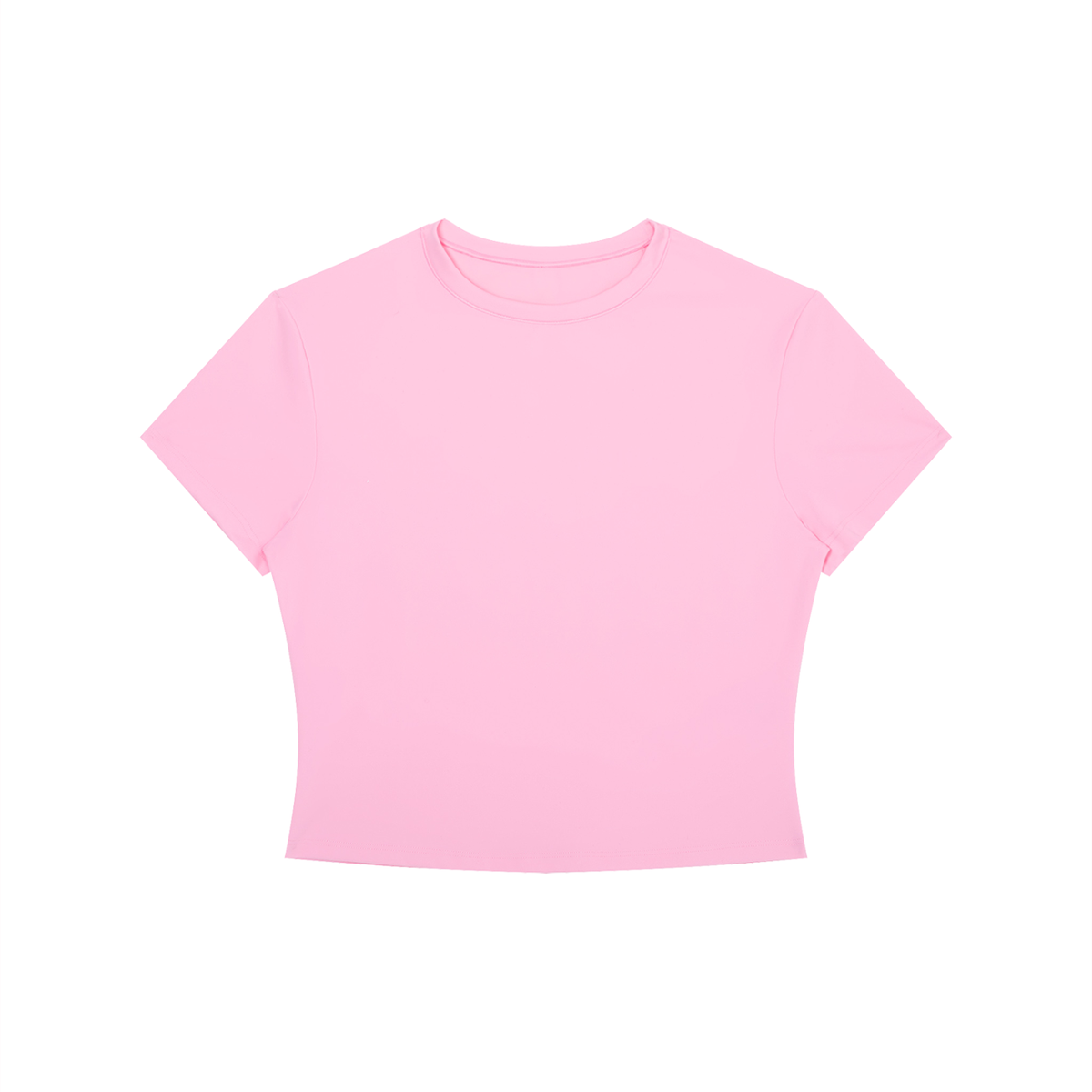 Women's Crewneck Crop T-Shirt Surfer