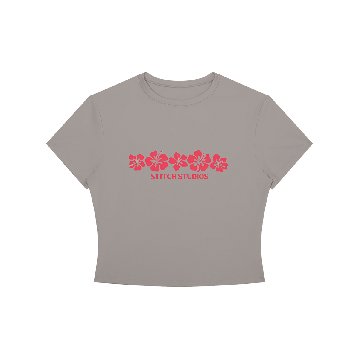 Women's Crewneck Crop T-Shirt