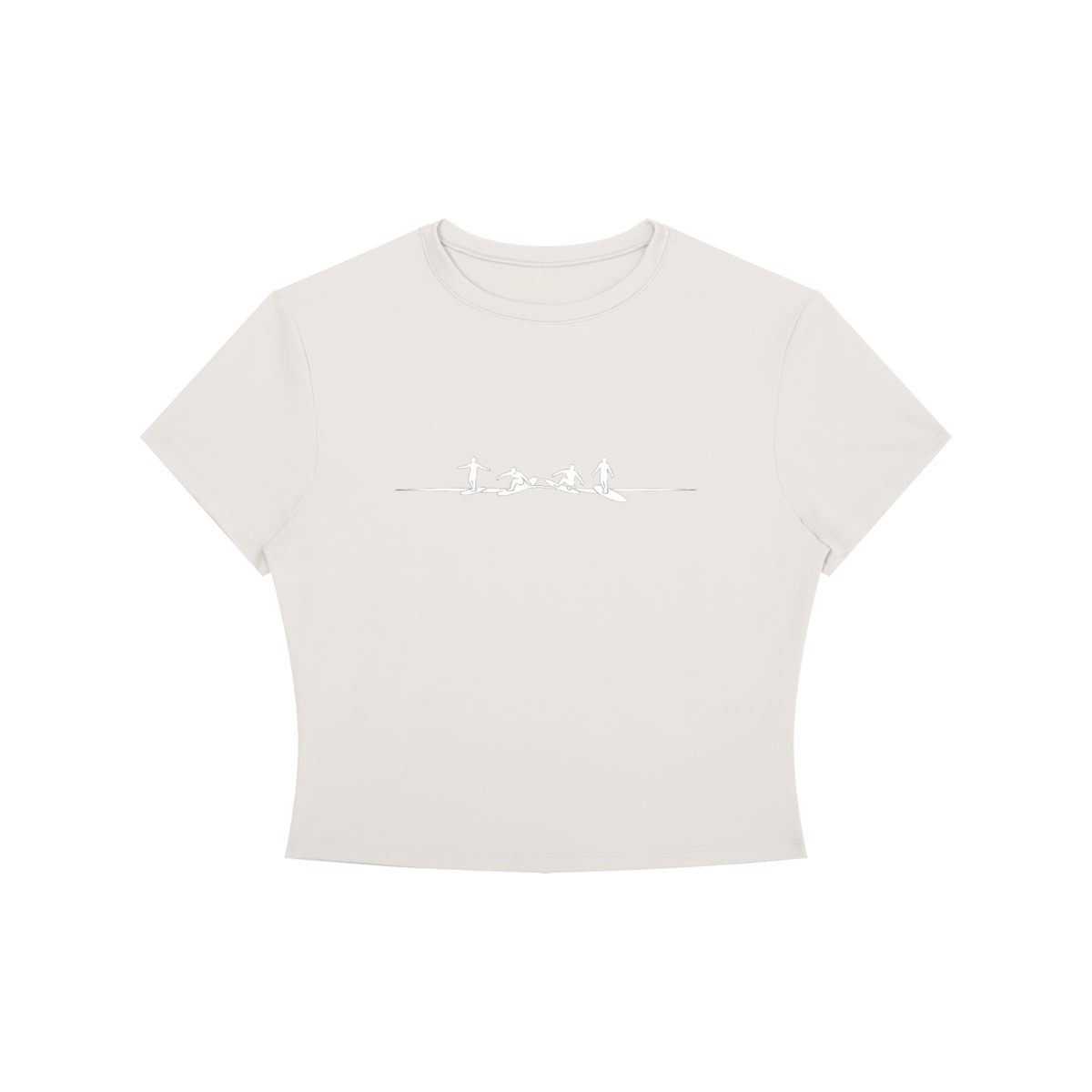 Women's Crewneck Crop T-Shirt