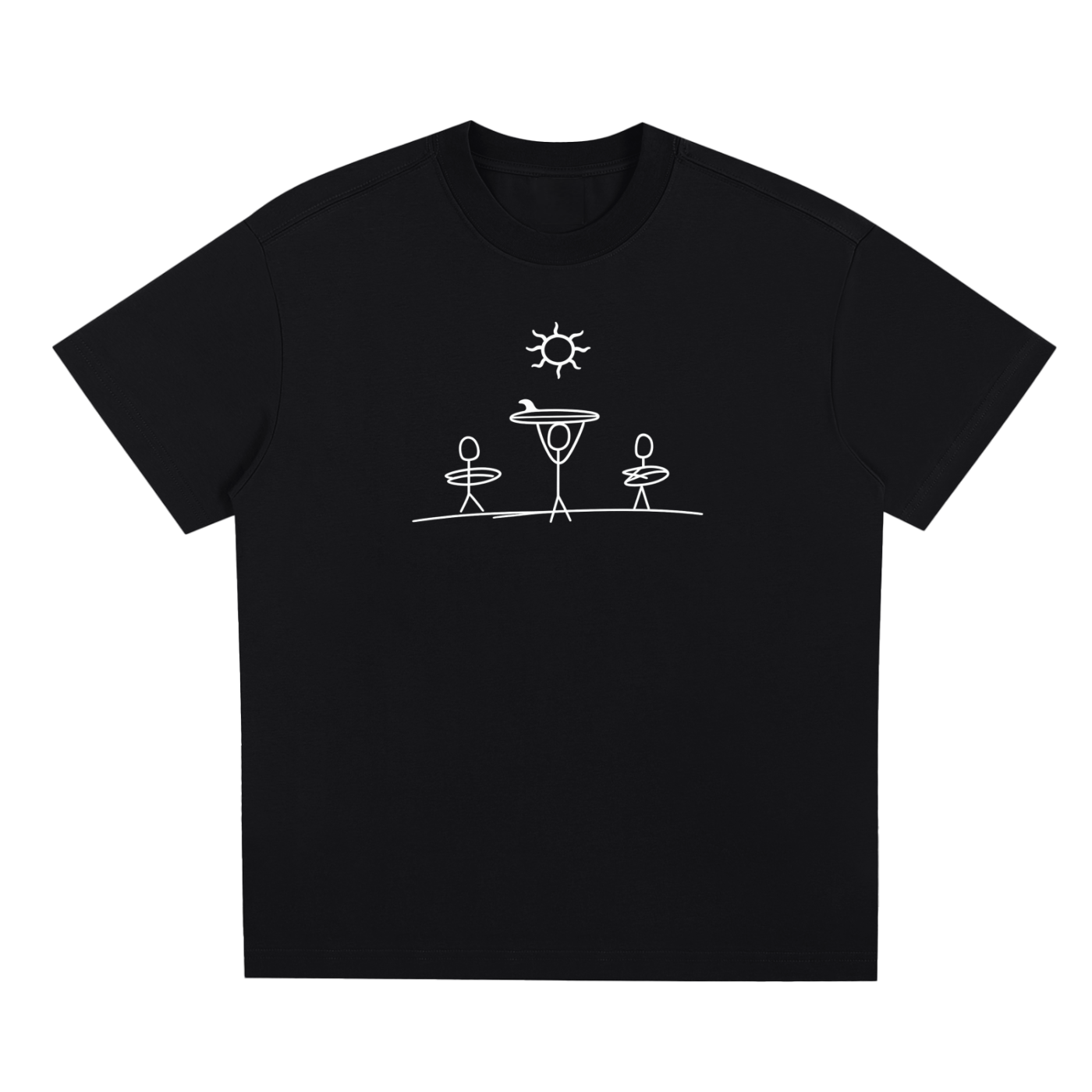 STICK FIGURE SURFER SHIRT