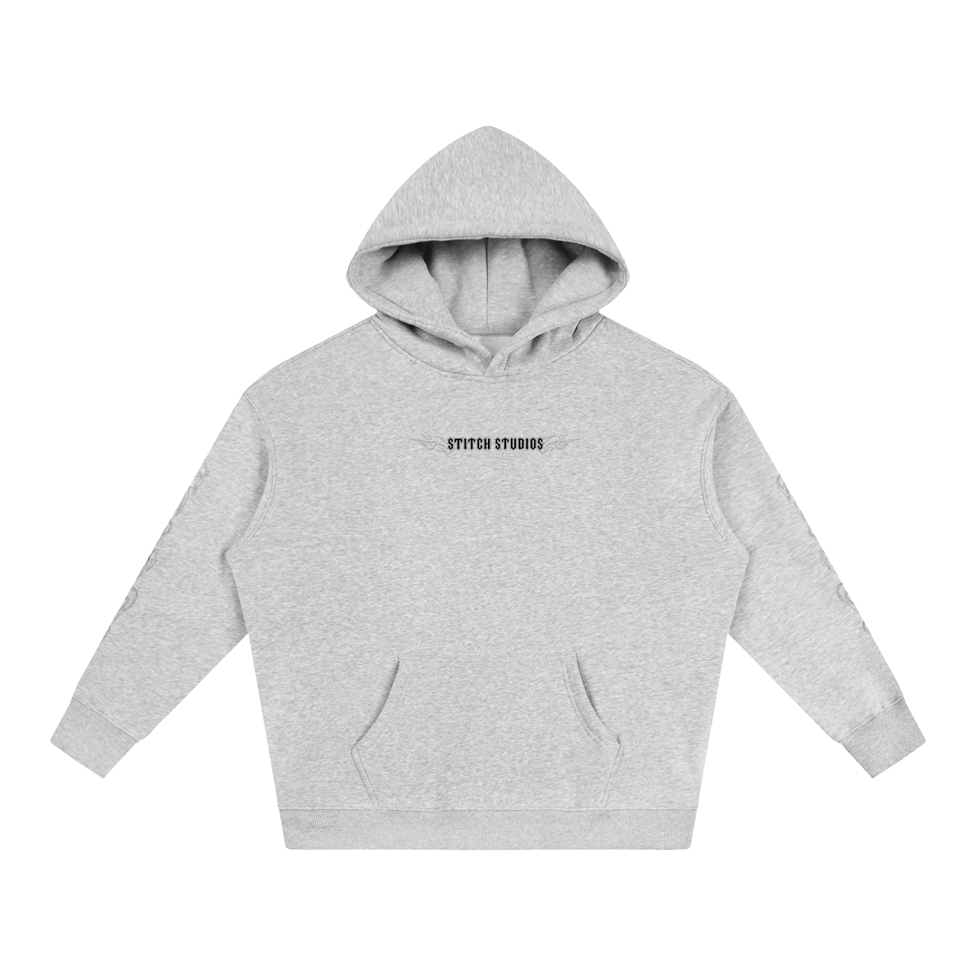 Red Flame Surfer Hoodie