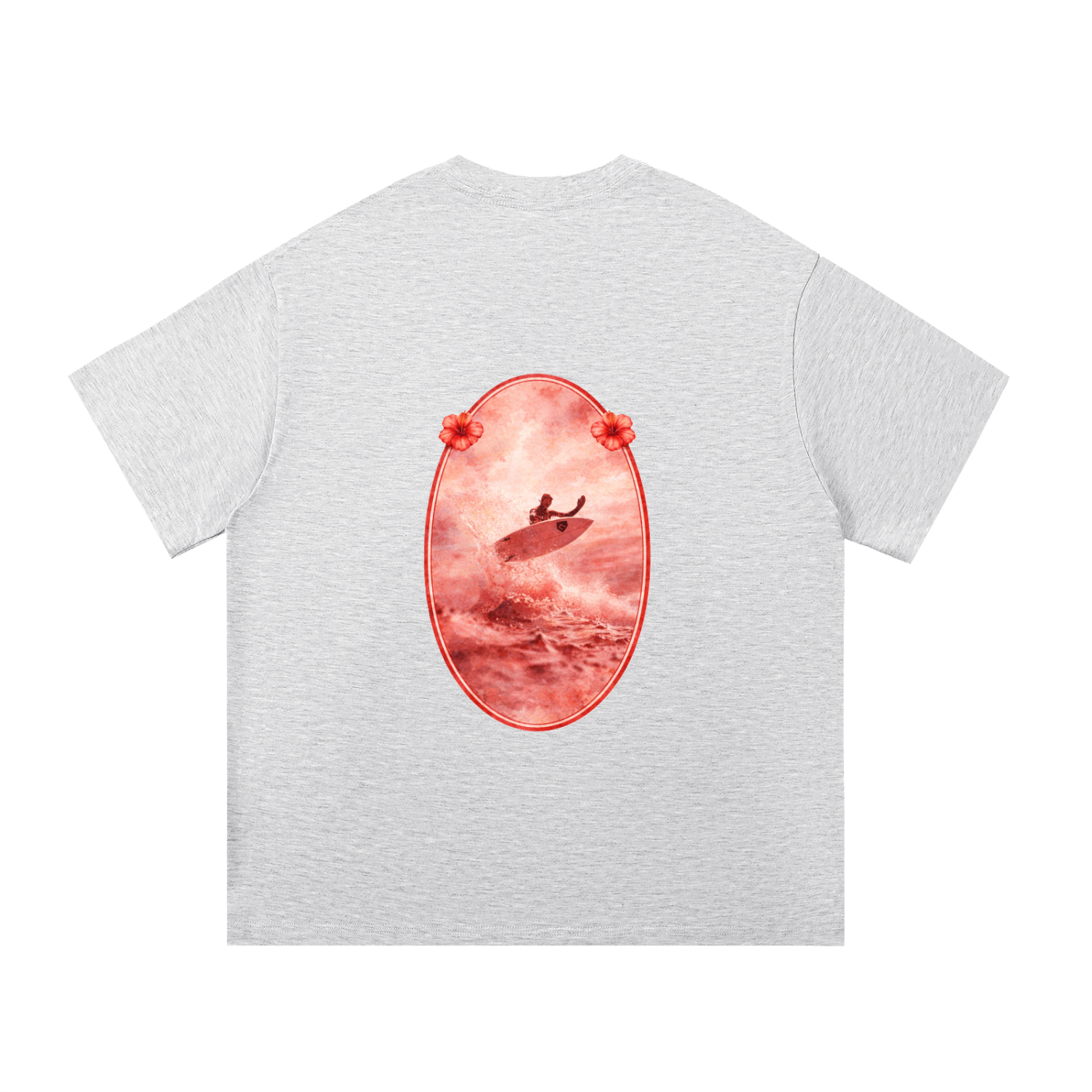 SURFER T SHIRT RED