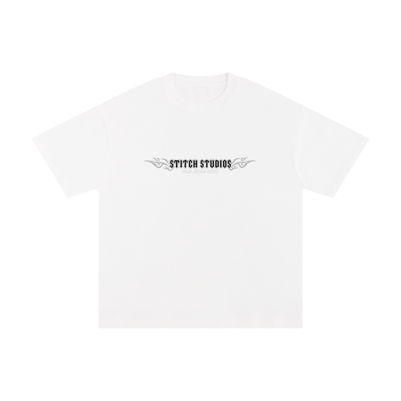 Surf Skate Snow Flame Tee Shirt