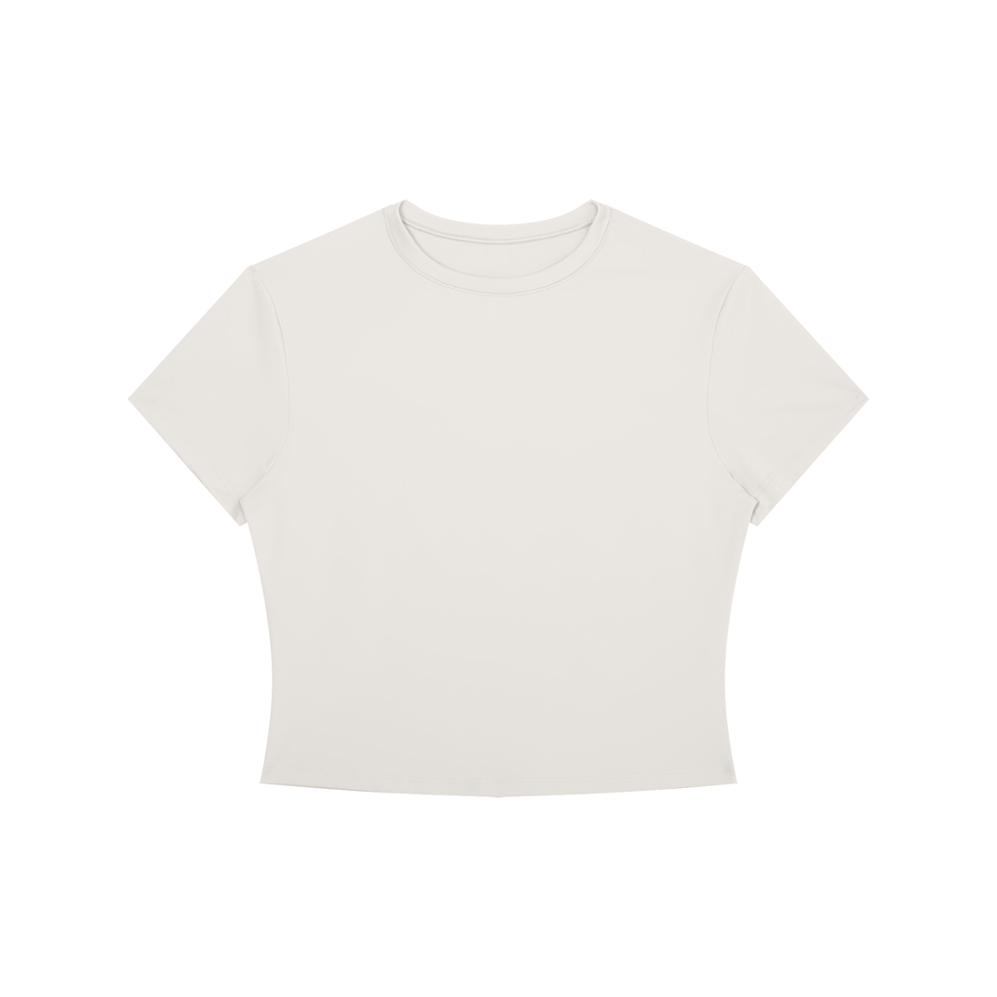 Women's Crewneck Crop T-Shirt Surfer