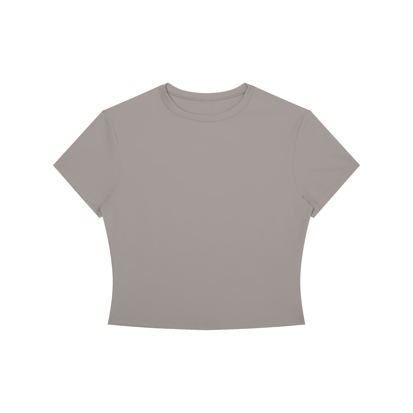 Women's Crewneck Crop T-Shirt Surfer