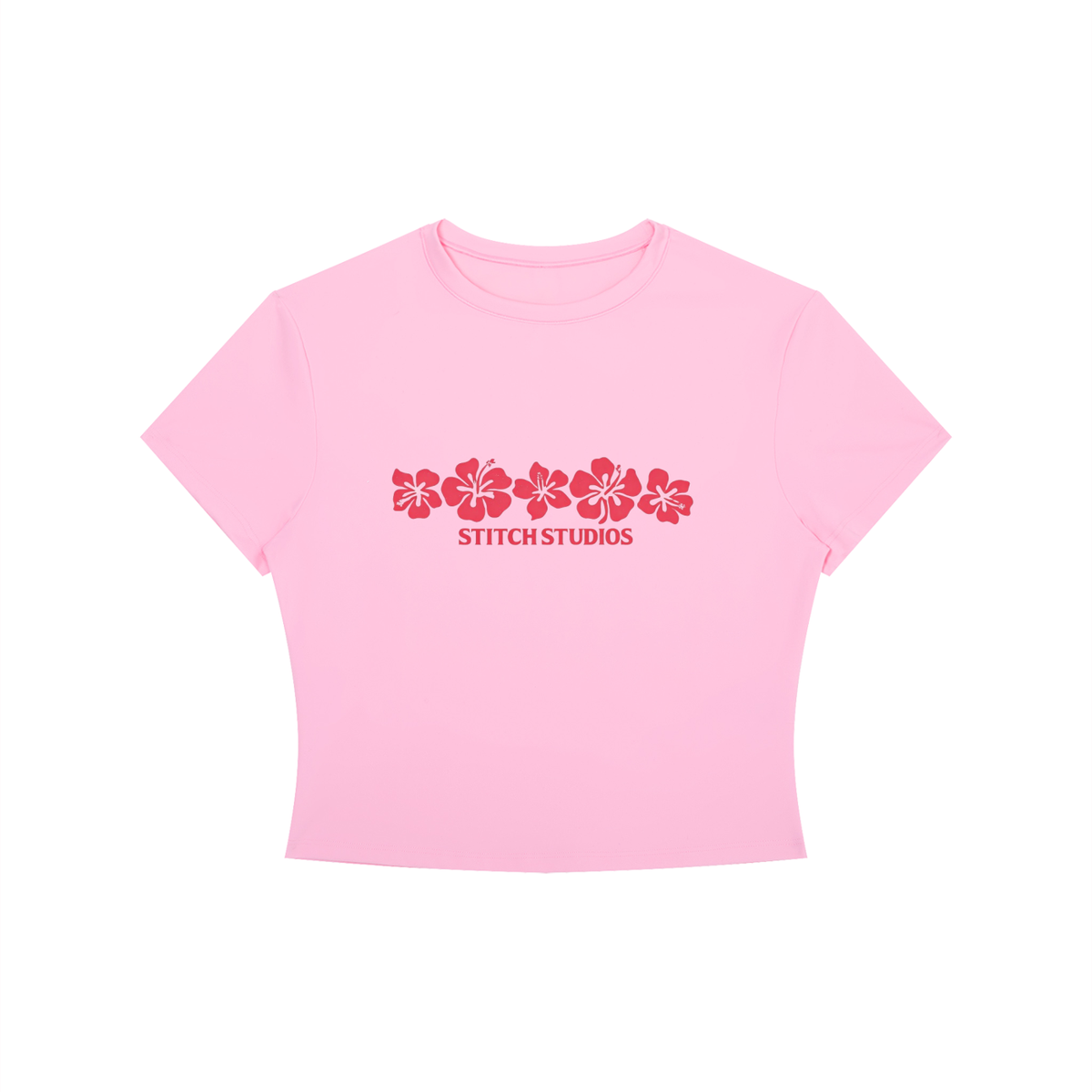 Women's Crewneck Crop T-Shirt
