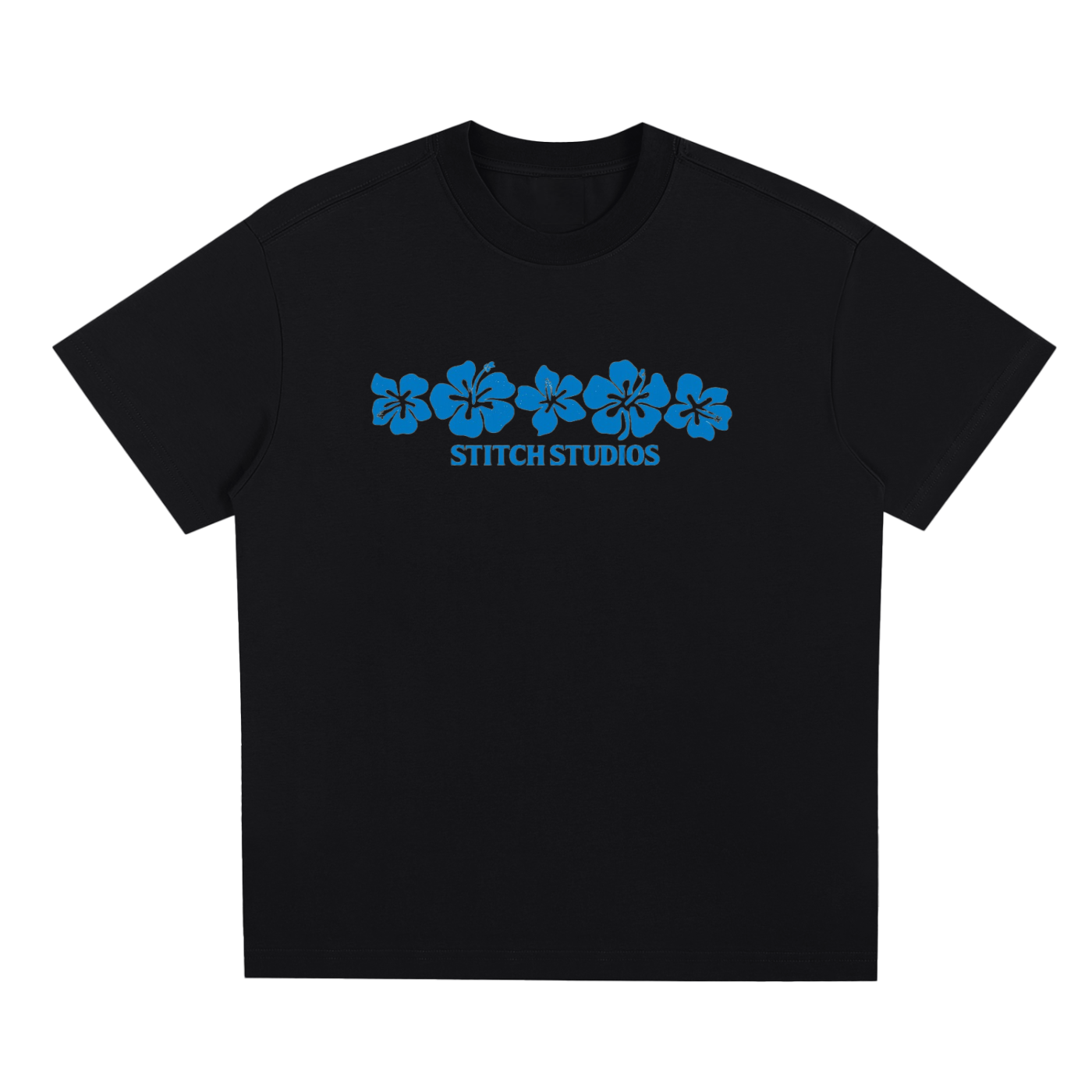 BLUE FLOWER SHIRT