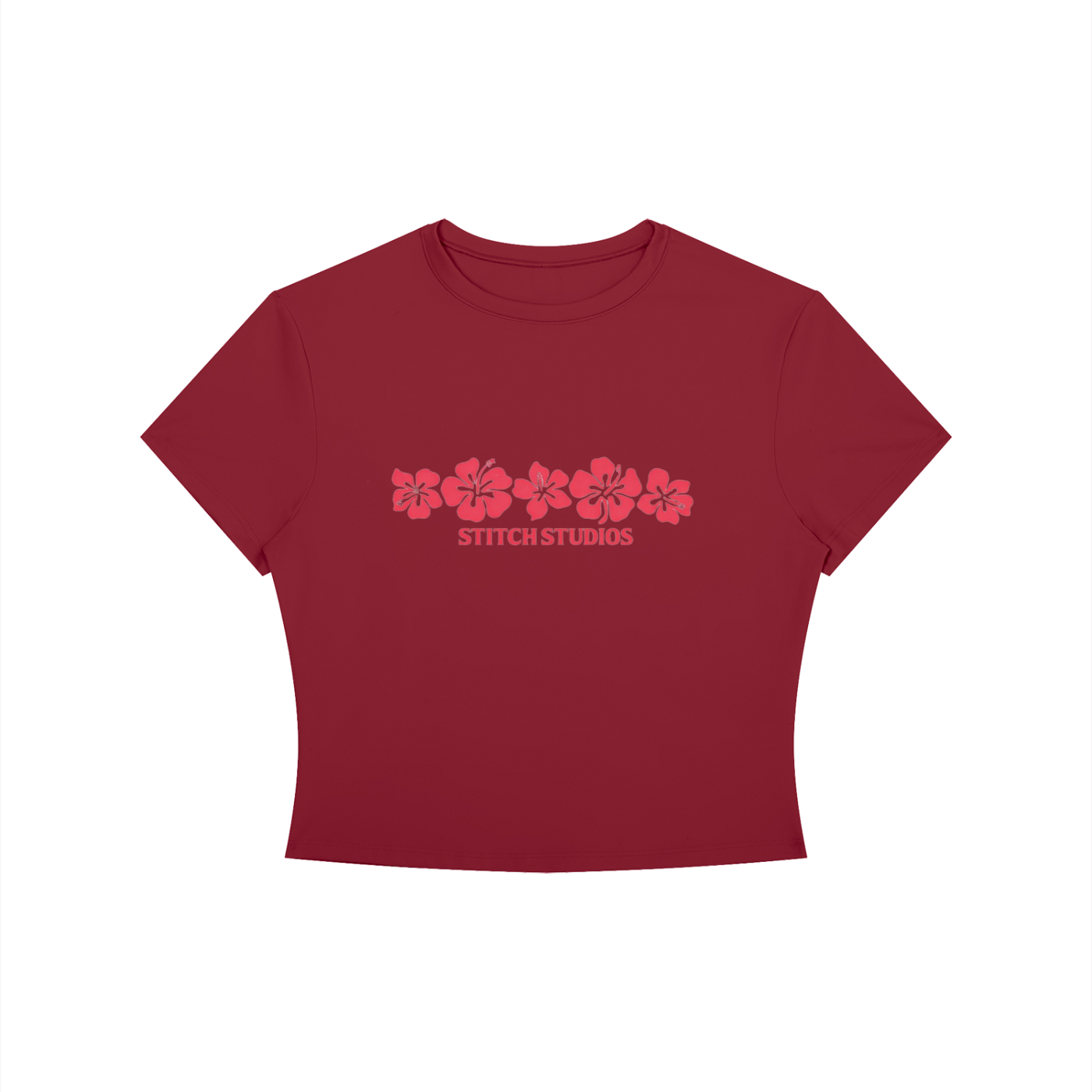 Women's Crewneck Crop T-Shirt