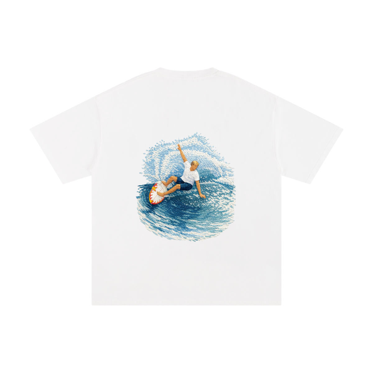 Surf Skate Snow Flame Tee Shirt