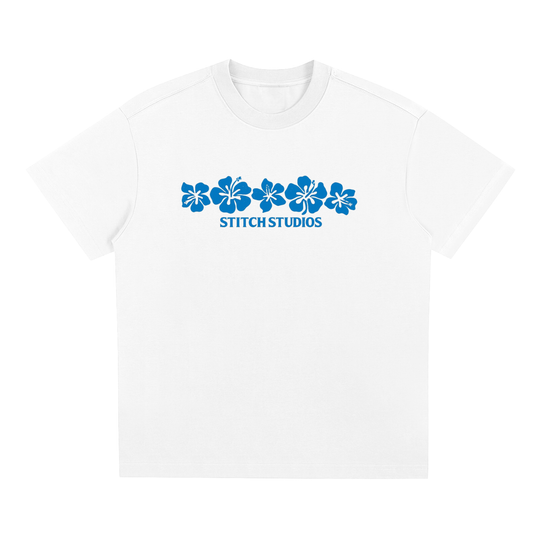 BLUE FLOWER SHIRT