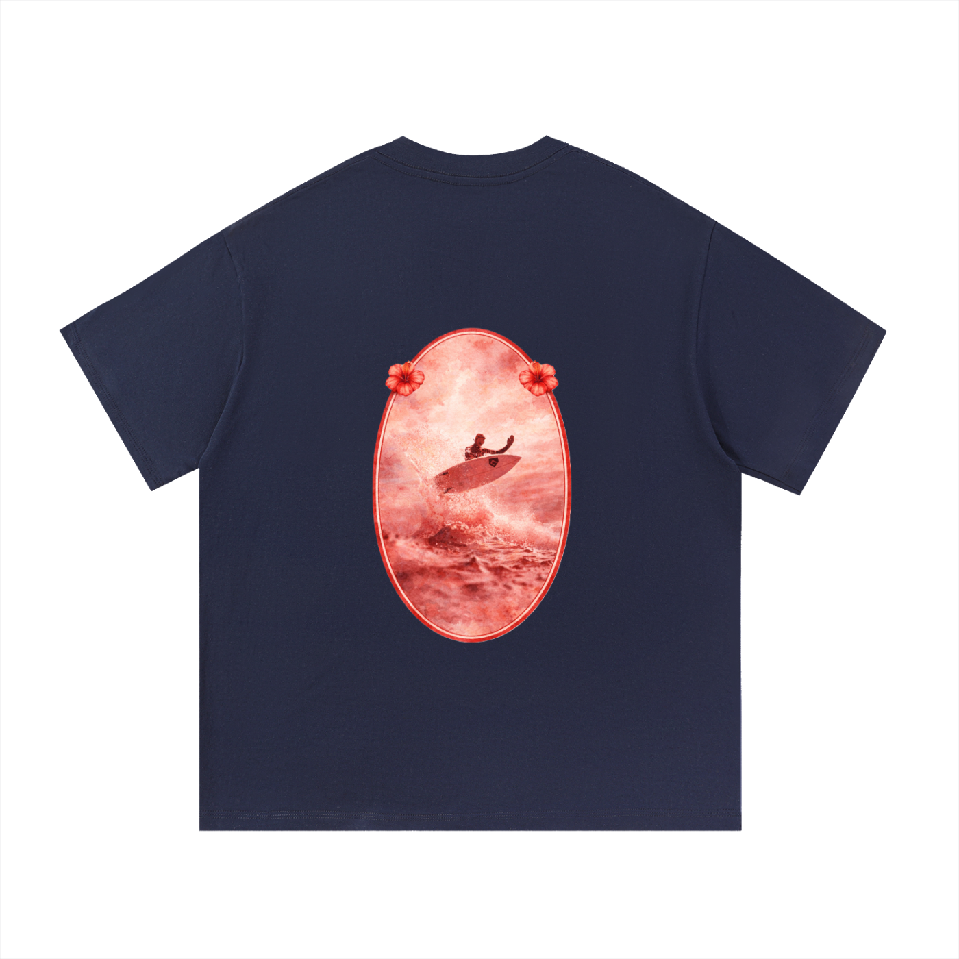 SURFER T SHIRT RED