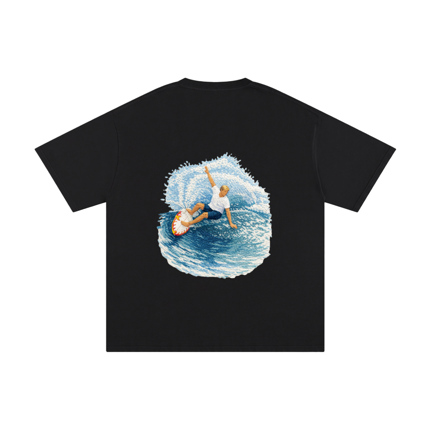 Surf Skate Snow Flame Tee Shirt
