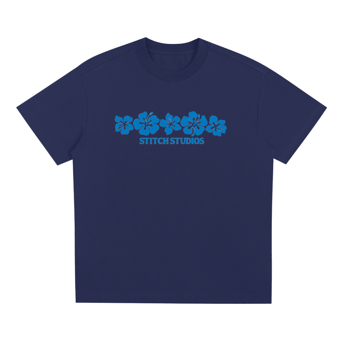 BLUE FLOWER SHIRT