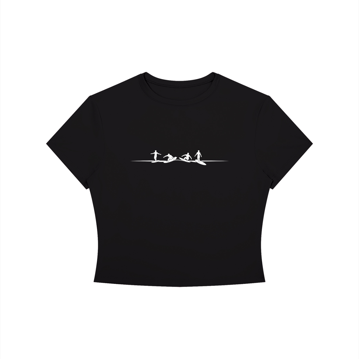Women's Crewneck Crop T-Shirt