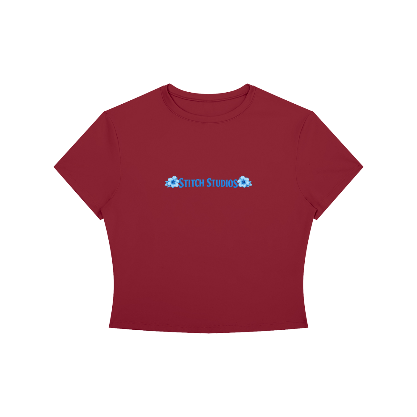 Women's Crewneck Crop T-Shirt