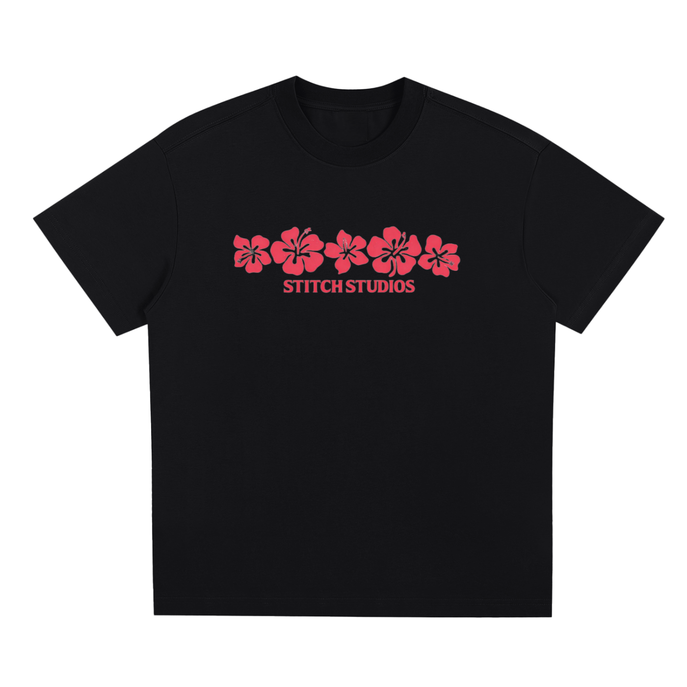 RED FLOWER SHIRT
