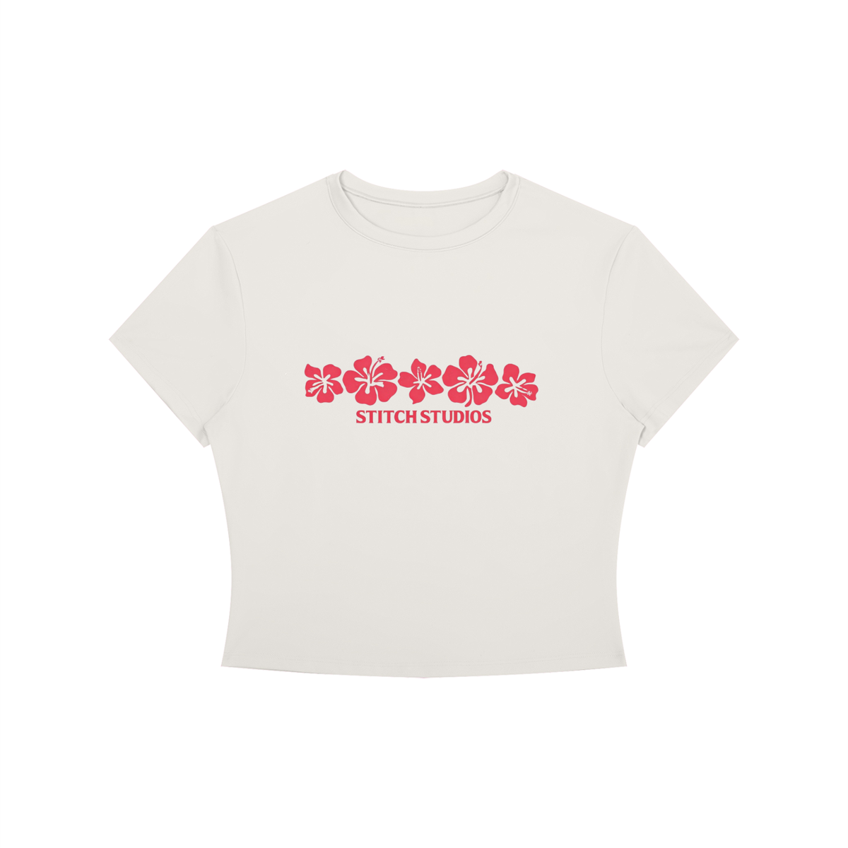 Women's Crewneck Crop T-Shirt