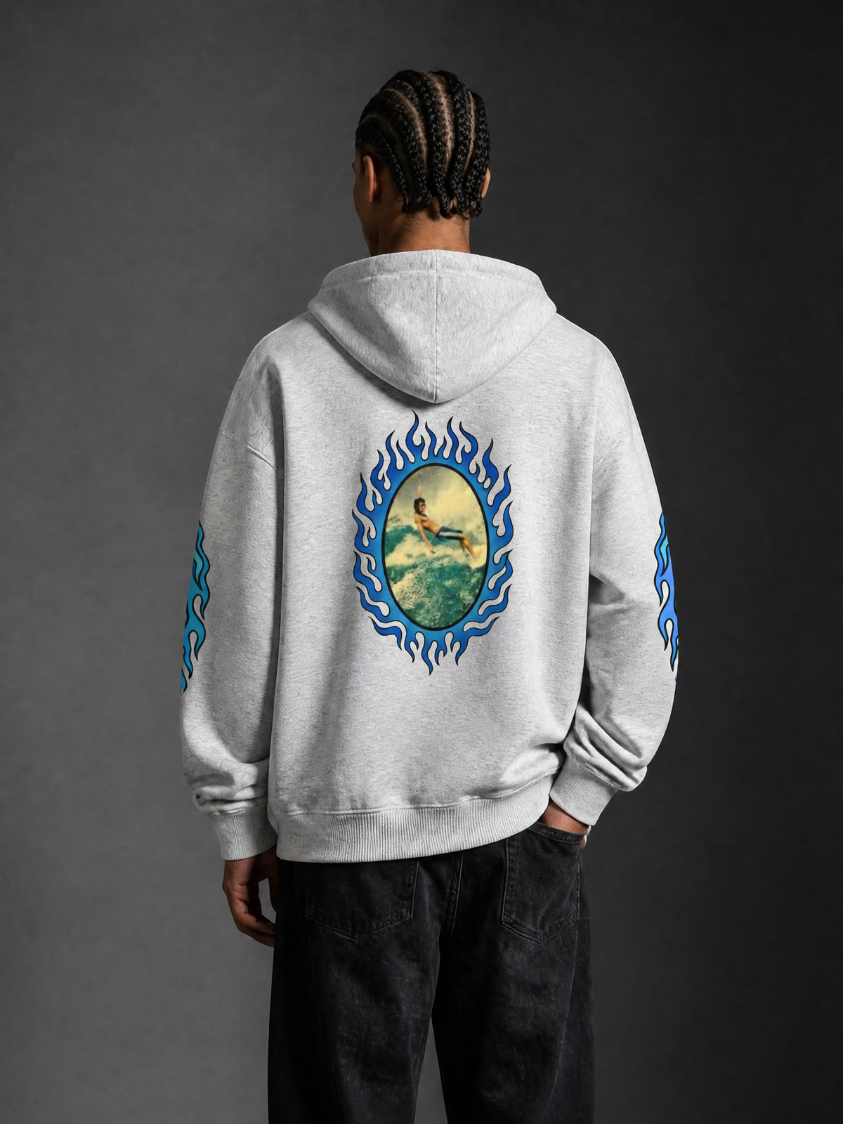 Oversize Fleeced Hoodie