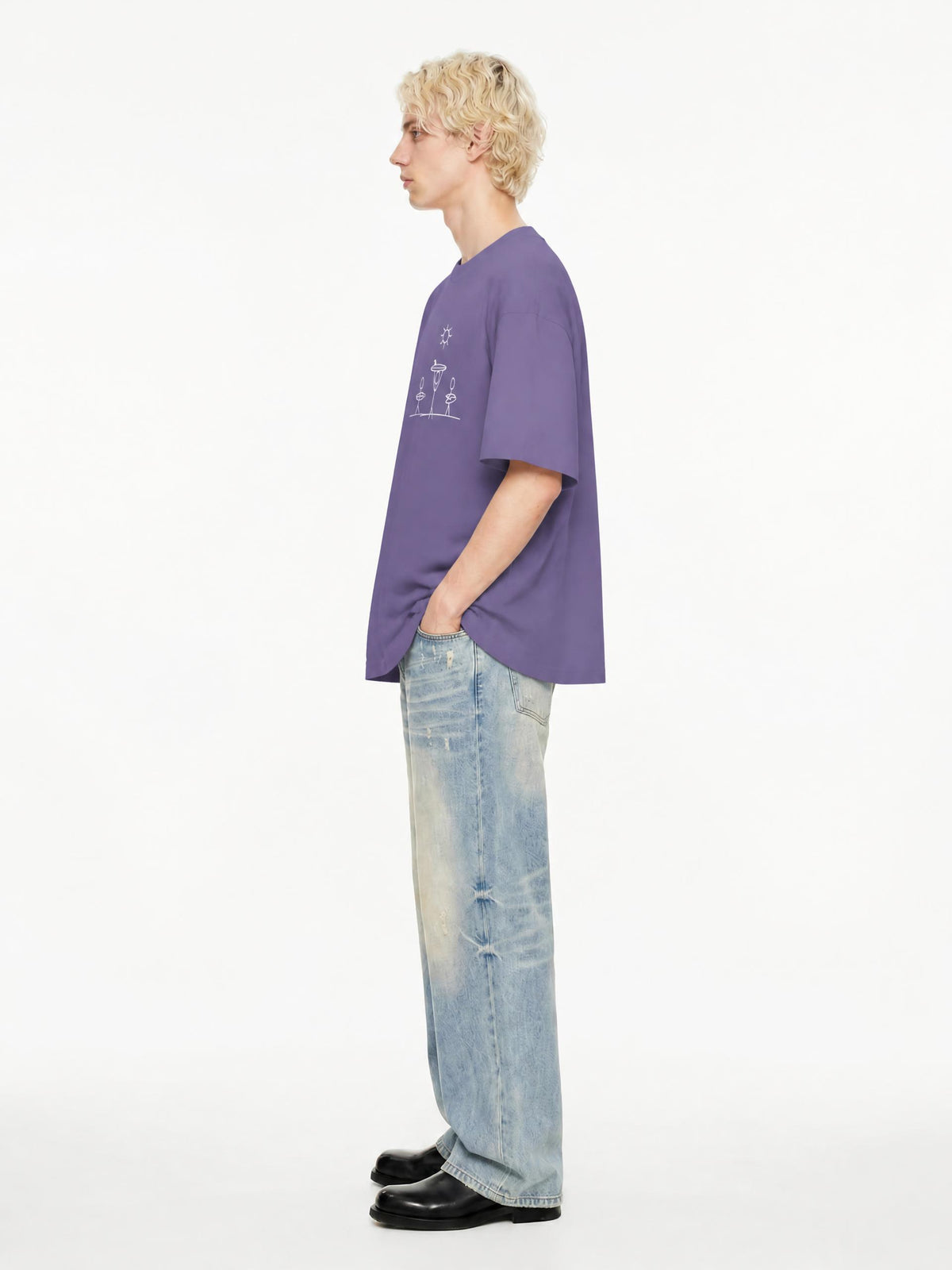 stick figure surfer shirt