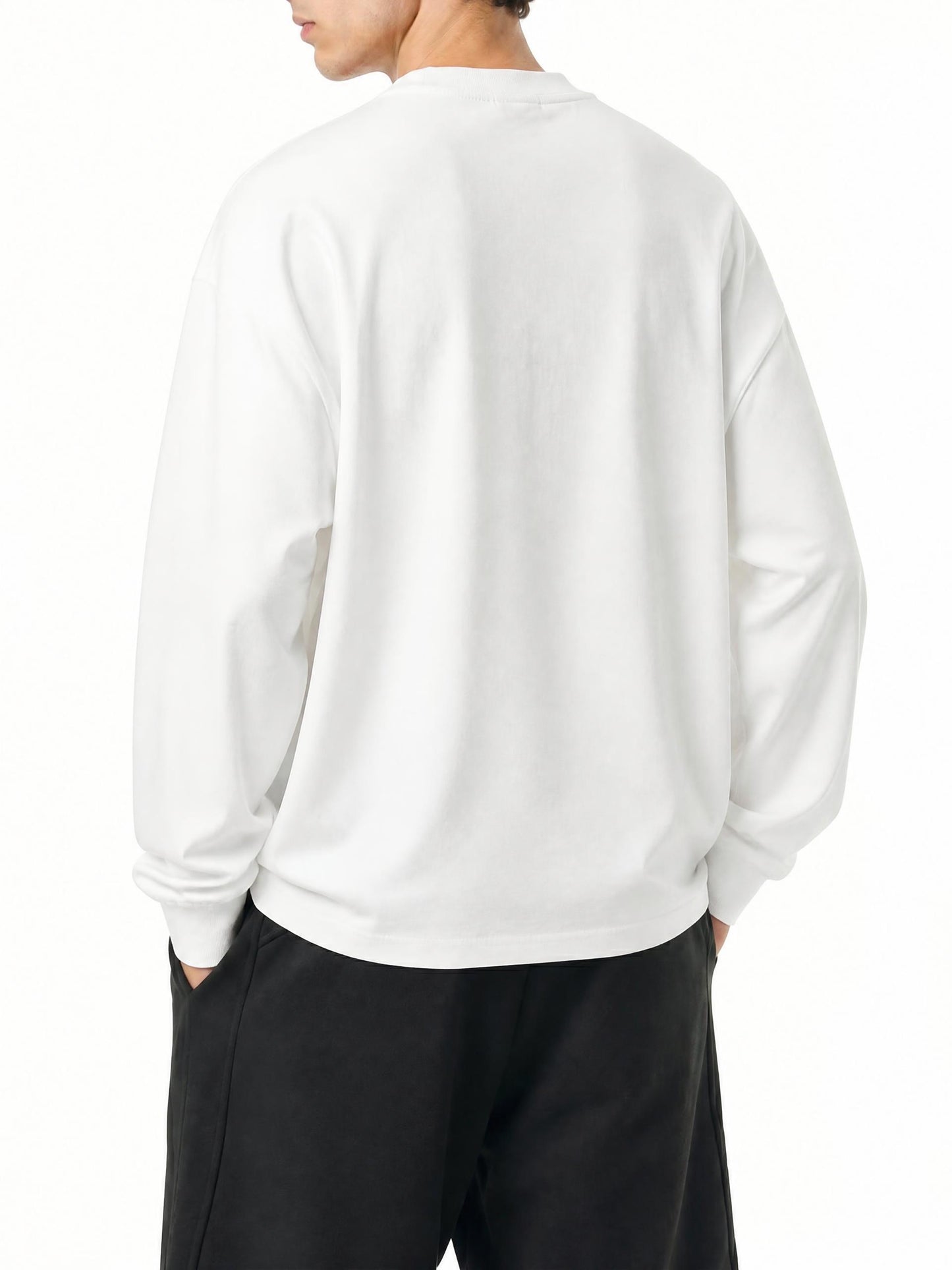 Essential Crewneck Long-Sleeve T-Shirt