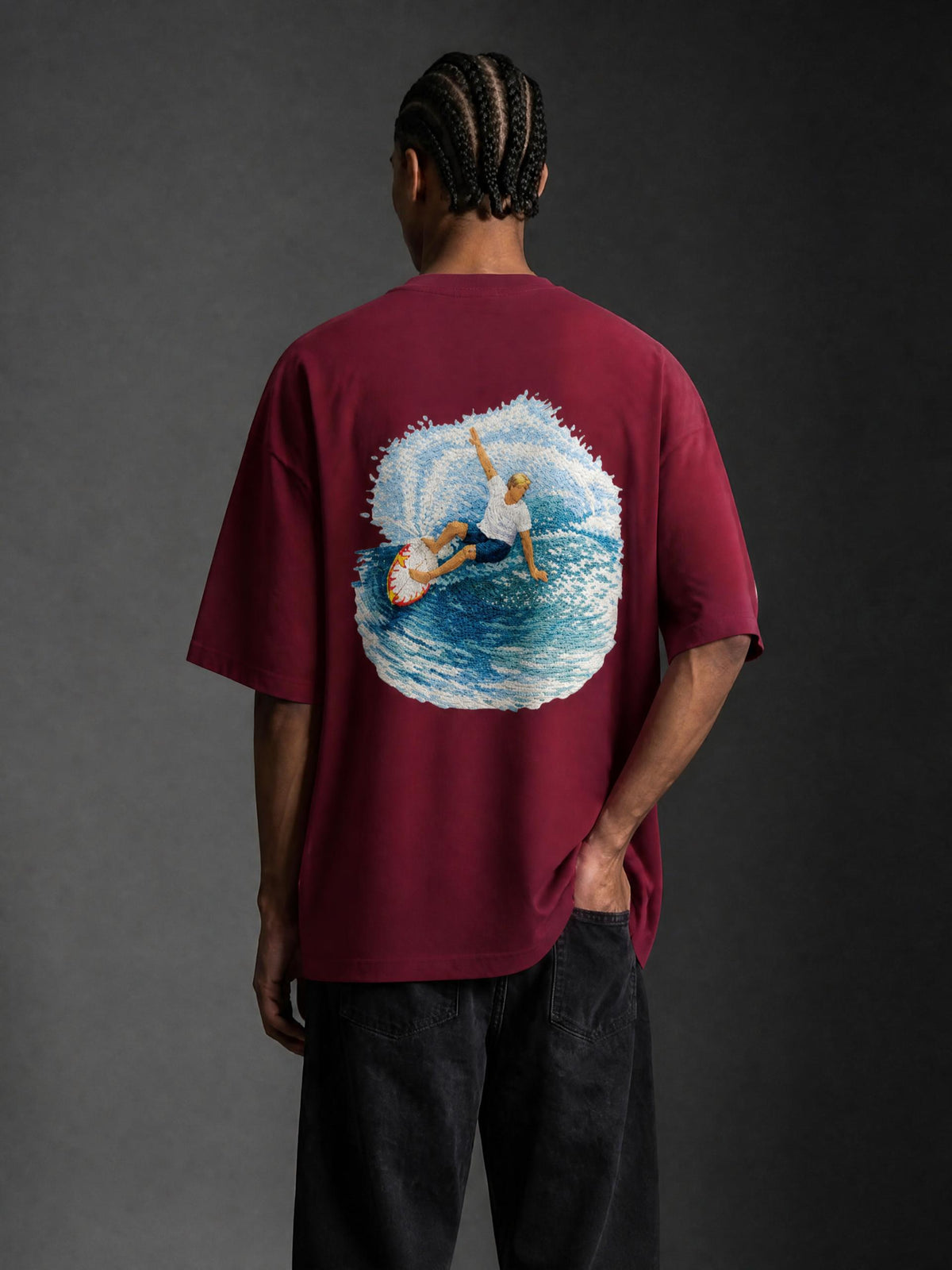 Surf Skate Snow Flame Tee Shirt