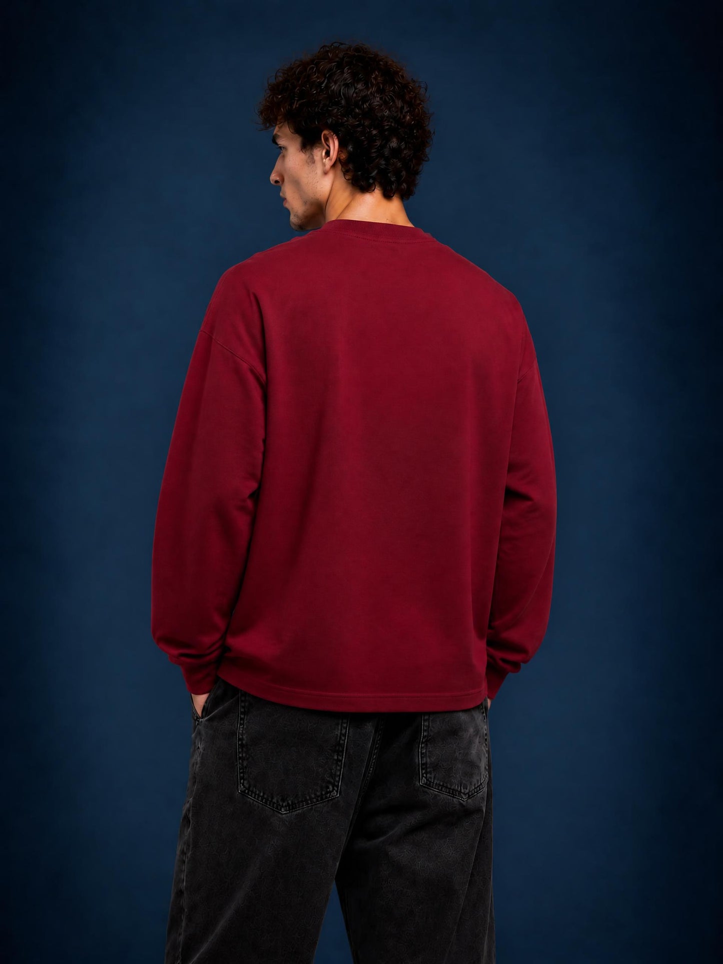 Red flame long sleeve